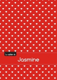 Le cahier de Jasmine - Blanc, 96p, A5 - Petits c urs