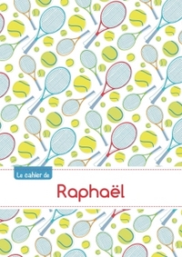 CAHIER RAPHAEL BLANC,96P,A5 TENNIS