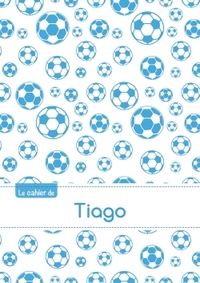 CAHIER TIAGO BLANC,96P,A5 FOOTBALLMARSEILLE