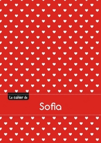 CAHIER SOFIA BLANC,96P,A5 PETITSCoeURS