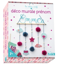 DECO MURALE PRENOM - COFFRET AVEC ACCESSOIRES