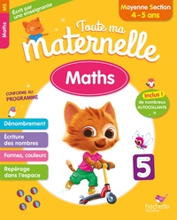 Toute Ma Maternelle - Maths Moyenne Section (4-5 ans)