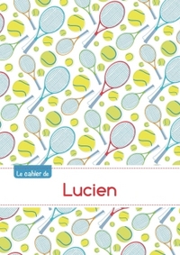 Le cahier de Lucien - Petits carreaux, 96p, A5 - Tennis