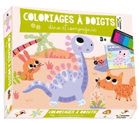 COLORIAGES A DOIGTS DINO ET COMPAGNIE