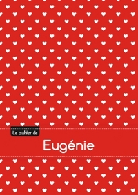 Le cahier d'Eugénie - Blanc, 96p, A5 - Petits c urs