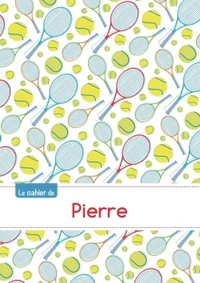 CAHIER PIERRE BLANC,96P,A5 TENNIS
