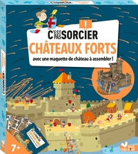 C'est pas sorcier châteaux forts - boîte avec accessoires