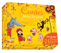 Des contes plein les yeux - coffret avec lampe 