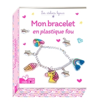 MON BRACELET EN PLASTIQUE FOU - MINI COFFRET AVEC ACCESSOIRES