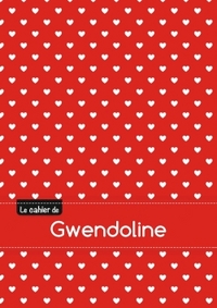 Le cahier de Gwendoline - Blanc, 96p, A5 - Petits c urs