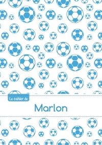 CAHIER MARLON BLANC,96P,A5 FOOTBALLMARSEILLE