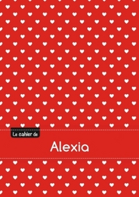 Le cahier d'Alexia - Blanc, 96p, A5 - Petits c urs