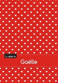 Le cahier de Gaëlle - Blanc, 96p, A5 - Petits c urs