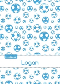Le cahier de Logan - Blanc, 96p, A5 - Football Marseille