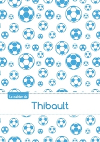 CAHIER THIBAULT BLANC,96P,A5 FOOTBALLMARSEILLE