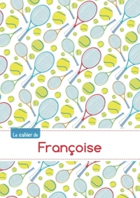 Le cahier de Françoise - Blanc, 96p, A5 - Tennis