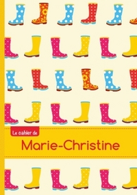 CAHIER MARIE CHRISTINE BLANC,96P,A5 BOTTESDEPLUIE