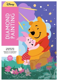 Kit diamond painting Disney officiel - Winnie l'Ourson