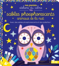 Sables phosphorescents et paillettes - Animaux de la nuit