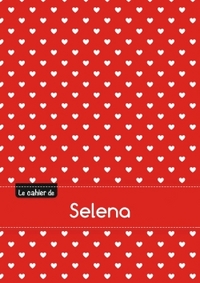 CAHIER SELENA BLANC,96P,A5 PETITSCoeURS