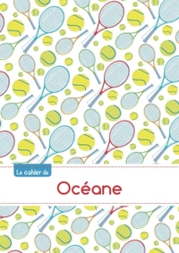 CAHIER OCEANE BLANC,96P,A5 TENNIS