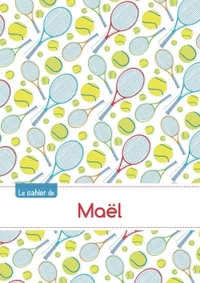 CAHIER MAEL BLANC,96P,A5 TENNIS
