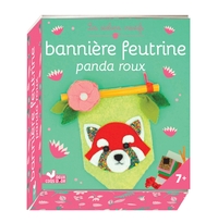 BANNIERE PANDA ROUX - MINI COFFRET AVEC ACCESSOIRES