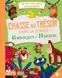 CHASSE AU TRESOR DANS LA JUNGLE - POCHETTE AVEC ACCESSOIRES