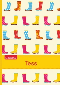 CAHIER TESS BLANC,96P,A5 BOTTESDEPLUIE
