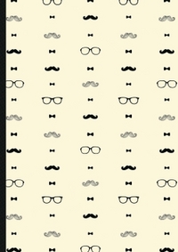 MYNOTEBOOK MOUSTACHEHISPTER SEYES,96P,A5