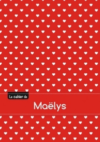 CAHIER MAELYS BLANC,96P,A5 PETITSCoeURS
