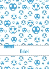 Le cahier de Bilel - Blanc, 96p, A5 - Football Marseille