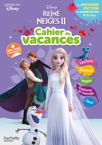 Disney - La Reine des Neiges - De la Moyenne à la Grande Section - Cahier de vacances 2024