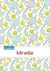 CAHIER MIREILLE BLANC,96P,A5 TENNIS