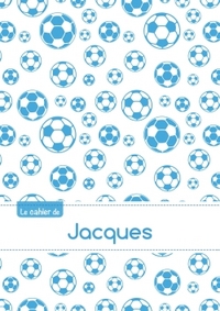 Le cahier de Jacques - Blanc, 96p, A5 - Football Marseille
