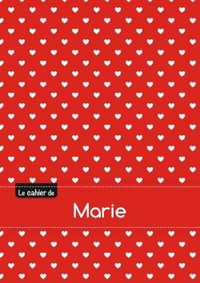 CAHIER MARIE BLANC,96P,A5 PETITSCoeURS