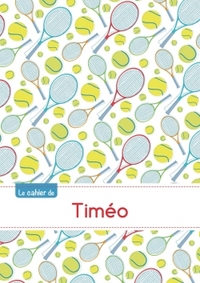 CAHIER TIMEO PTSCX,96P,A5 TENNIS