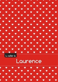 Le cahier de Laurence - Blanc, 96p, A5 - Petits c urs