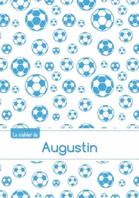 Le cahier d'Augustin - Blanc, 96p, A5 - Football Marseille
