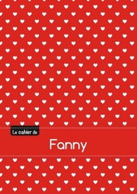 Le cahier de Fanny - Blanc, 96p, A5 - Petits c urs