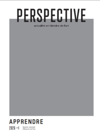 Perspective : actualité en histoire de l’art, 2026 – 1