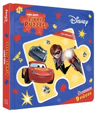 CARS - Mon Petit Livre Puzzle - 5 Puzzles 9 Pièces - Les véhicules - Disney Pixar