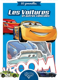 CARS - 80 Gommettes - Les voitures et autres véhicules - Disney Pixar