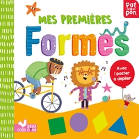 MES PREMIERES FORMES - LIVRE AVEC POSTER A DEPLIER