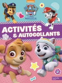 La Pat' Patrouille Activités et autocollants "spécial filles"