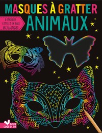 MASQUES A GRATTER - ANIMAUX