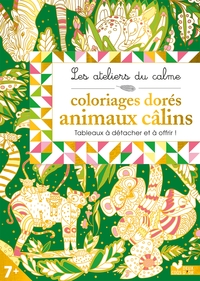 Coloriages dorés Animaux câlins