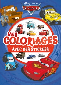 CARS - Mes Coloriages avec Stickers - Disney Pixar