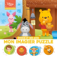 DISNEY BABY - Mes Premiers Pas - Mon Imagier Puzzle - Winnie et ses amis