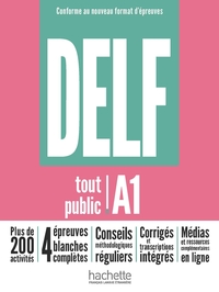 DELF TOUT PUBLIC - NOUVEAU FORMAT D'EPREUVES (A1) - AUDIOS EN TELECHARGEMENT